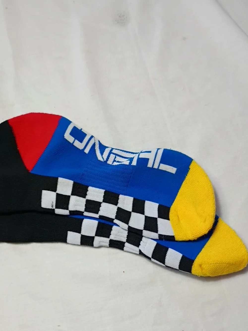 EUC O'Neill Pro MX Wingman Sox Crew Socks Size One Size Sharks